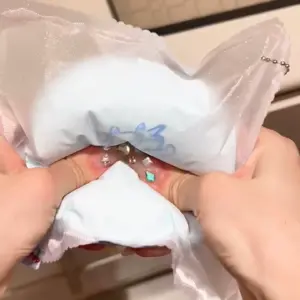 PVC Bag Sea Salt Milk Cake Replacement Bag with Small Gift Product Image