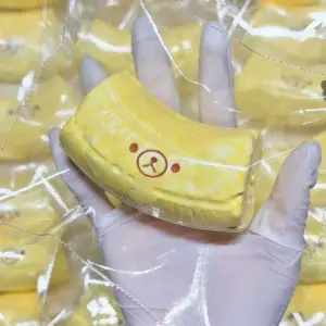 Food-Grade Silicone Squishy Stress Relief Toy - Banana Shape Product Image