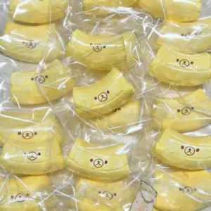 Food-Grade Silicone Squishy Stress Relief Toy - Banana Shape Product Image