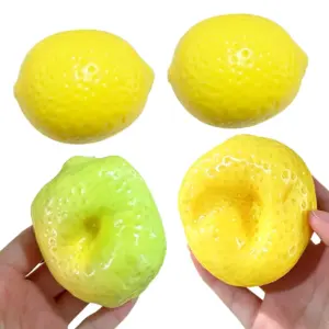 Color-Changing Lemon Squishy Toy – Handmade Crunchy ASMR Stress Relief Sensory Toy Product Image