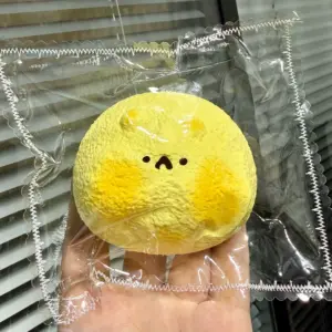 🐹🍡 Mochi Hamster Squishy Toy - Creamy Kawaii Fidget Product Image
