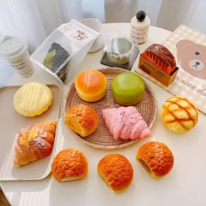 Bread Shape Squishy Toy – Soft Sensory Stress Relief Fidget Product Image