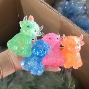 Glitter Malt Candy Cow Squishy Toy – Slow Rising Sensory Stress Relief Toy Product Image
