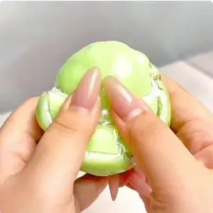 Cracked Shell Gummy Wax Gummy Mint Chocolate Crisp Handmade Ball Squeeze Stress Relief Creative Fingertip Toy Product Image