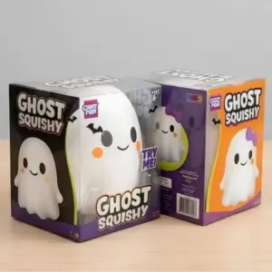 Ghost Squishy Toy – Slow Rising Halloween Sensory Stress Relief Toy