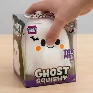 Ghost Squishy Toy – Slow Rising Halloween Sensory Stress Relief Toy