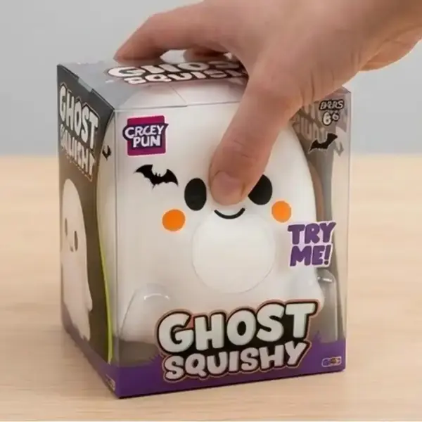 Ghost Squishy Toy Slow Rising Halloween Sensory Stress Relief Toy