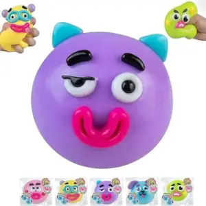 Dog Face Changing Squishy Toy – Soft Slow-Rising Sensory Stress Relief Toy