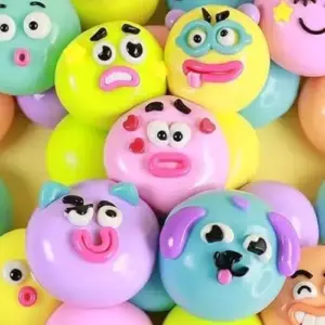 Dog Face Changing Squishy Toy – Soft Slow-Rising Sensory Stress Relief Toy Product Image
