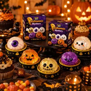 Halloween Dumpling Squishy Toy with Music