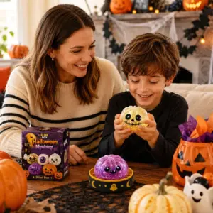 Halloween Dumpling Squishy Toy with Music