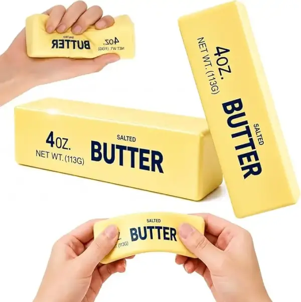 Soft Butter Squishy Toy Cute Slow-Rising Sensory Stress Relief Toy
