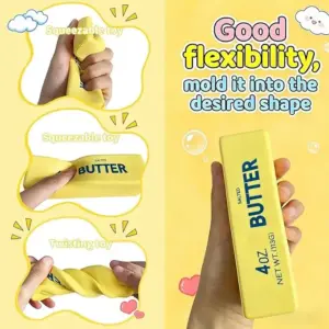 Slow-Rising Butter Squishy Toy