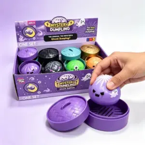 Halloween Ghost Mystery Dumpling Squishy Toy