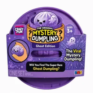 Hot Selling Halloween Ghost Mystery Dumpling Glitter Soft Toy Blind Box Squeeze Stress Relief Toy Product Image
