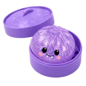 Hot Selling Halloween Ghost Mystery Dumpling Glitter Soft Toy Blind Box Squeeze Stress Relief Toy Product Image