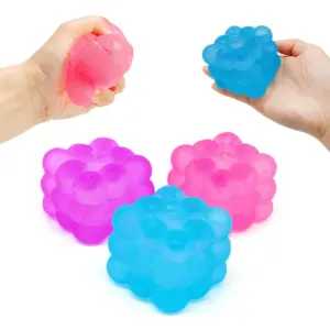 🧊✨ Colorful Bubble Cube Squeeze Ball Fidget Toy Product Image