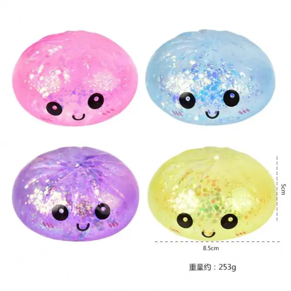 Dumpling Squishy Toy Soft Sensory Stress Relief Fidget Ball