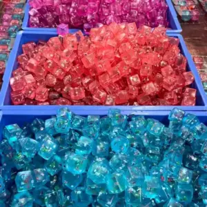 Christmas Needoh Nice Ice Baby Super Squishy Stress Relief Mini Cube Shape Finger Pressure Relief Toy for Kids and Adults Product Image