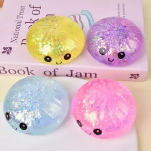 Dumpling Squishy Toy – Soft Sensory Stress Relief Fidget Ball