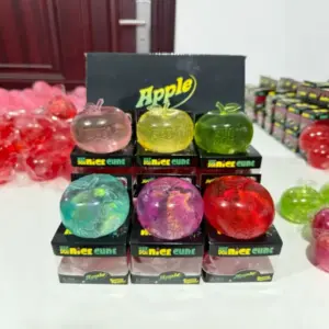 Realistic Apple Squishy Toy – Soft Slow-Rising Sensory Stress Relief Toy
