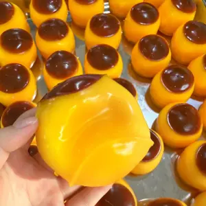 Crunchy Pudding Squishy Toy – Slow Rising Sensory Stress Relief Toy Product Image