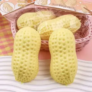 Realistic Peanut Squishy Toy