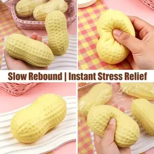 Realistic Peanut Squishy Toy