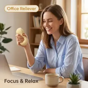 Realistic Peanut Squishy Toy