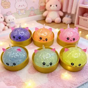 Unicorn Dumpling Squishy Toy – Soft Sensory Stress Relief Toy