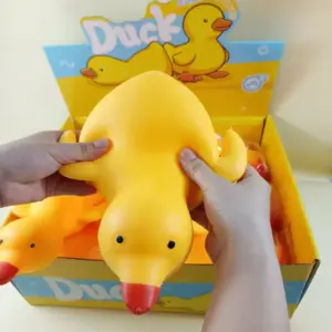 Wholesale Giant TPR Duck Soft Toy with Flour Filling for Stress Relief, Adult Party Gift, Bulk Pack Product Image