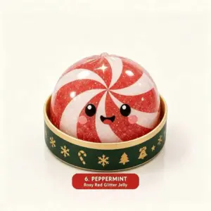 Squeezable Green Grinch Bread Stress Relief Toy - Christmas Themed Fun Gift Product Image