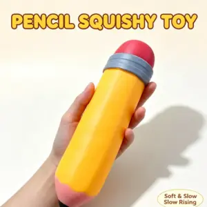 Oversized Realistic Pencil Slow-Recovery Squeeze Toy for Stress Relief