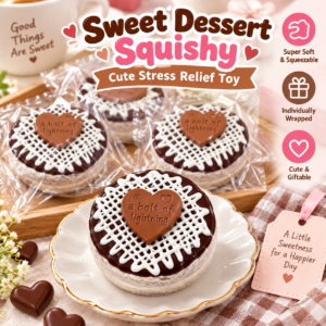 🍫💕 Individually Wrapped Heart-Topped Iced Round Confection – Lattice-Iced Decorative Collectible