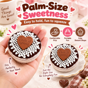 🍫💕 Individually Wrapped Heart-Topped Iced Round Confection – Lattice-Iced Decorative Collectible
