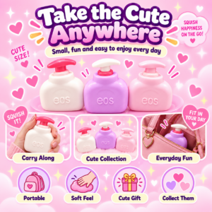 🧴✨ Pastel Pump Bottle Squishy Toy – Cute Lotion Bottle Sensory Squeeze Toy, Soft Stress Relief Fidget Collectible