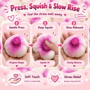 🧄✨ Squishy Garlic & Onion Bulb Fidget Toy – Glossy Segmented Sensory Squeeze Toy for Party Favors & Gift Shops