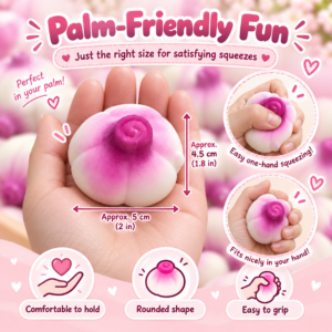 🧄✨ Squishy Garlic & Onion Bulb Fidget Toy – Glossy Segmented Sensory Squeeze Toy for Party Favors & Gift Shops