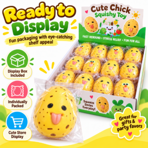 🥔😜 Cartoon Potato Character Squishy Toy – Silly Face Fidget Assortment
