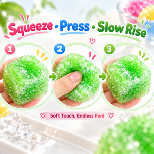 🌈 Colorful Translucent Bead Cube Sensory Fidget Toy