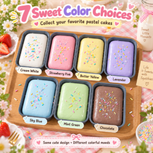 🍰🍓 Pastel Dessert Squishy Cakes – Food-Themed Fidget Toy Wholesale