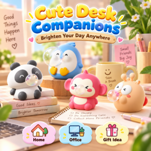 🐧🫧 Animal Bubble Squishy Toy – Cute Pastel Collectible Squeeze Fidgets