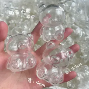✨ 透明空心造型容器球皮 – 立体透明 DIY 手作球皮混款 Product Image