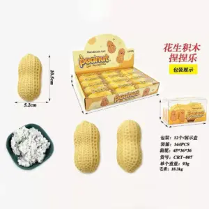 🍜 Kawaii Ramen Cube Squishy Toy – Instant Noodle Theme Fidget Product Image