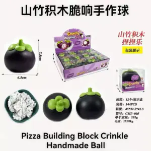 🍜 Kawaii Ramen Cube Squishy Toy – Instant Noodle Theme Fidget Product Image