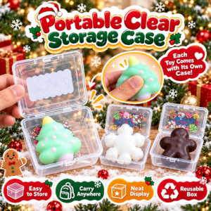 🎄🧸 Christmas Squishy Trio: Tree, Snowman & Gingerbread Man