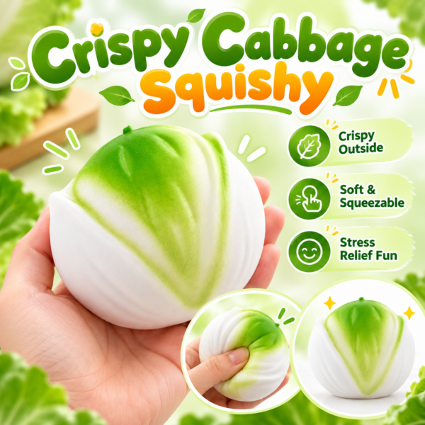 💚✨ Realistic Pistachio Squishy Toy – Cute Green Nut Sensory Squeeze Toy, Soft Stress Relief Fidget Collectible