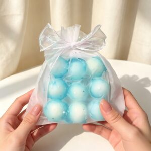 🍡 Food-Inspired Squishy Assortment – Clear Bag & Pouch Collection