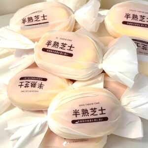 🍡 Food-Inspired Squishy Assortment – Clear Bag & Pouch Collection