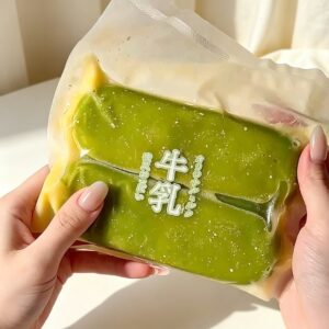 🍡 Food-Inspired Squishy Assortment – Clear Bag & Pouch Collection